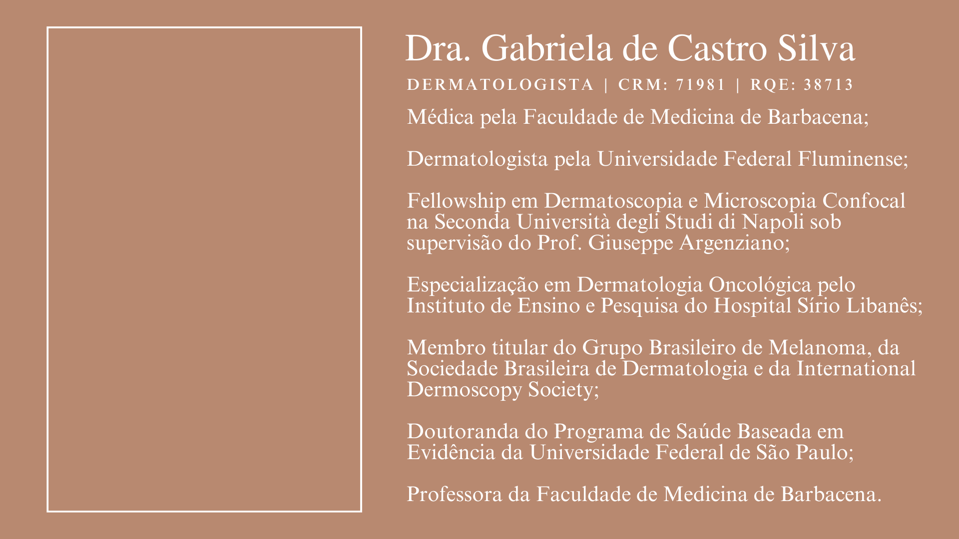 Clínica de Dermatologia | Dermatologista em Barbacena | Dermatologia em Barbacena | Clínica Castro Barbacena | Clínica D'Castro | Clínica D' Castro Barbacena | Dra. Maria Celeste de Castro | Dra. Rafaela de Castro Silva | Dra. Gabriela de Castro Silva